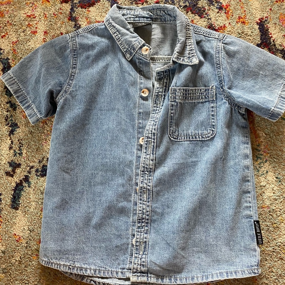 Little Bipsy denim shirt